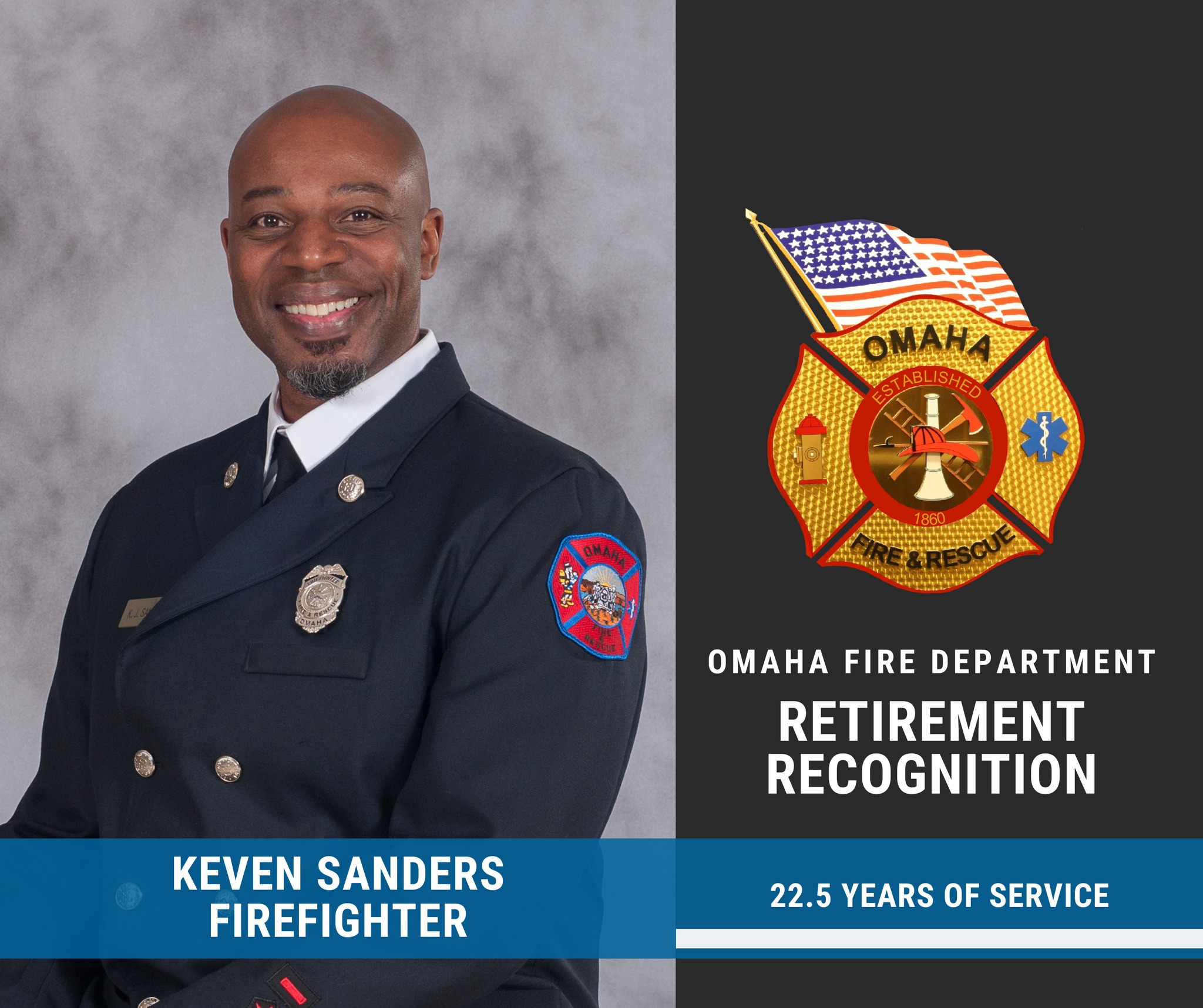 Omaha firefighter Michael Mashanic retires after 22 years