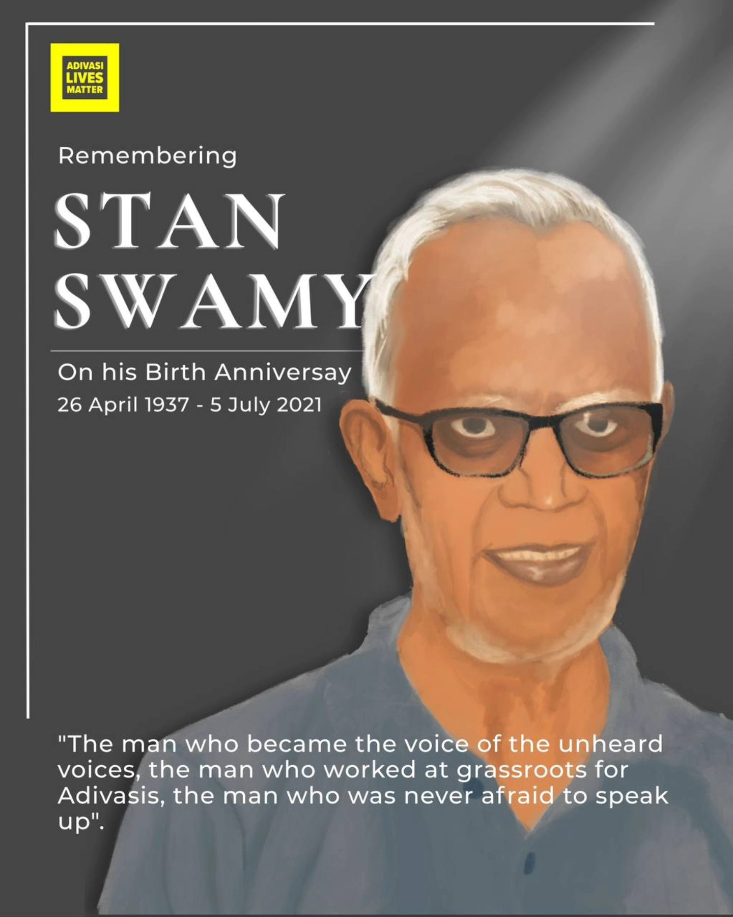 Adivasi - On this day, April 26, we commemorate the birth anniversary ...
