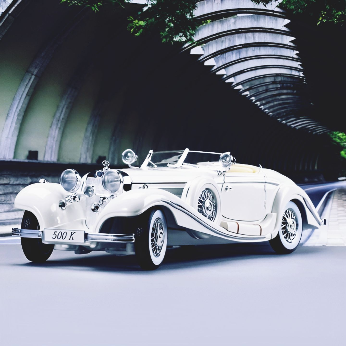 Rare, powerful, and ravishing. Only 29 units of the 500 K Special