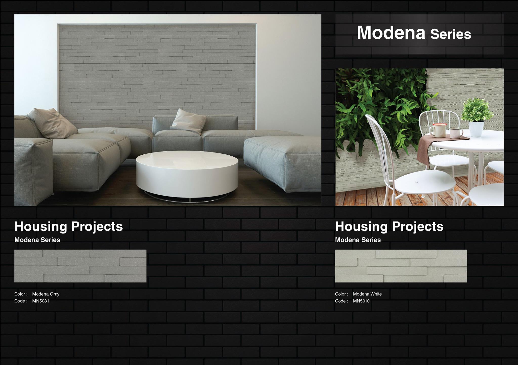 Bezen Porcelain Ceramic Tiles กระเบื้องปูพื้น ผนัง - Modena series ...