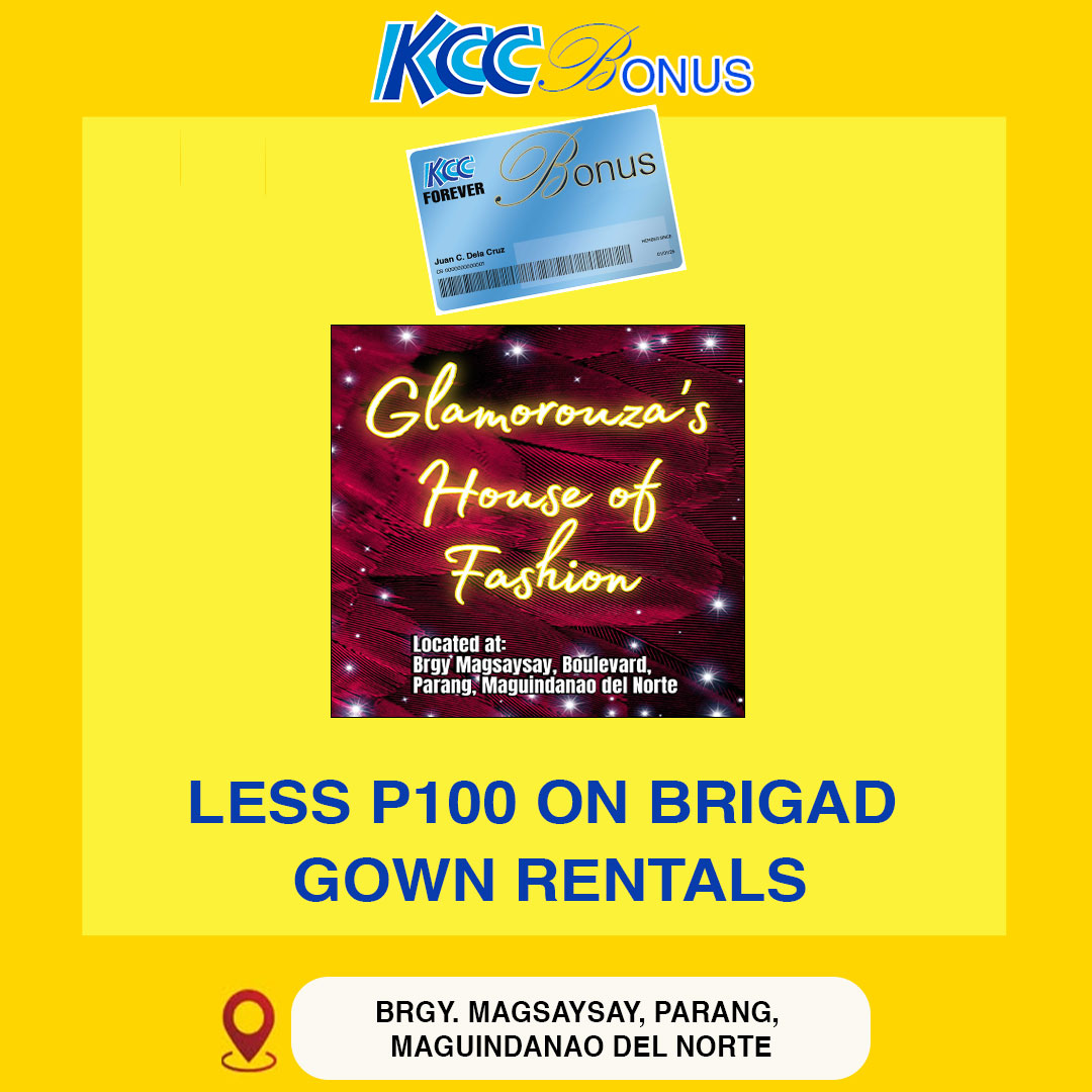 #KCCPartnerStores || 🩵 Glamourosa... - KCC Mall of Cotabato | Facebook