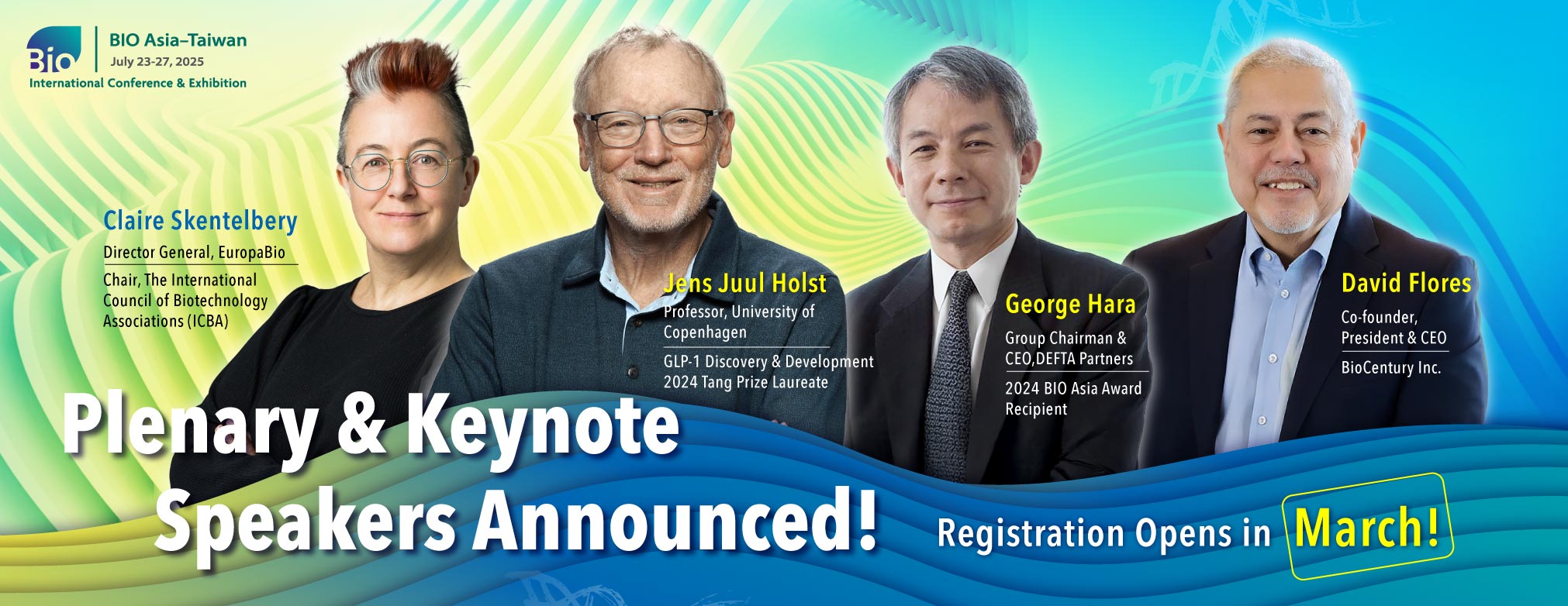 📣 Seize the Next Wave of Biotech... - BIO Asia-Taiwan 亞洲生技大會 | Facebook