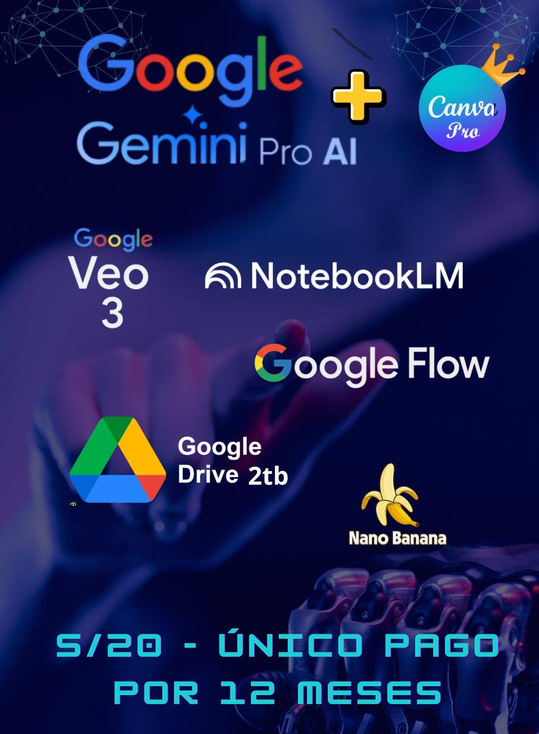 Qori Play - 🚀 Activa tu cuenta Gemini Pro AI por 12 meses... | Facebook