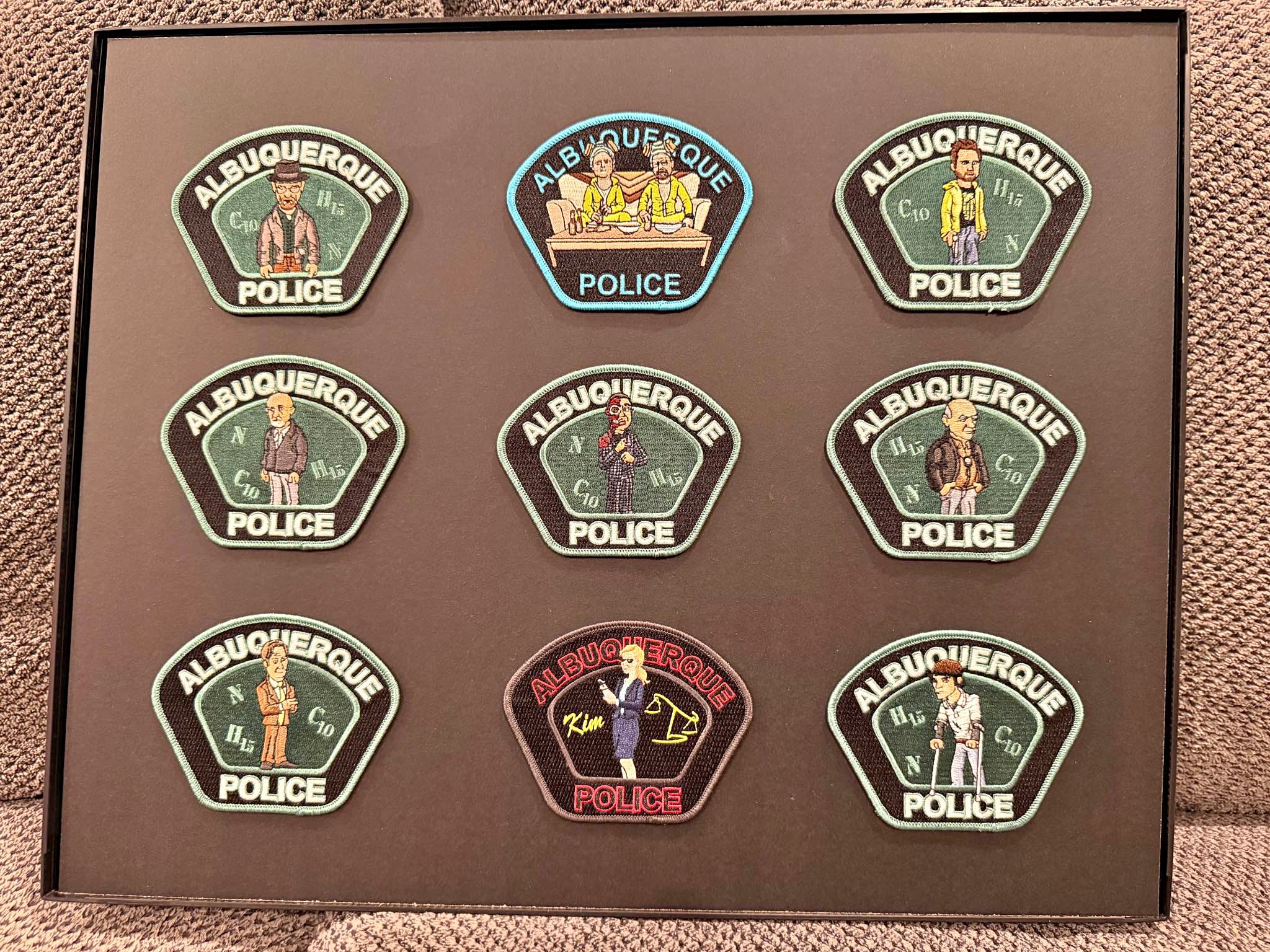 Breaking Bad APD patch set - Sewing - Albuquerque, New Mexico ...