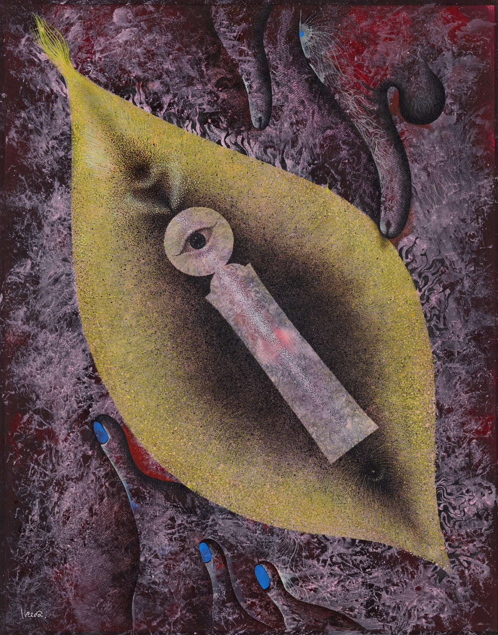 Takei Takeo (Japanese, 1894-1982) Bird, 1967