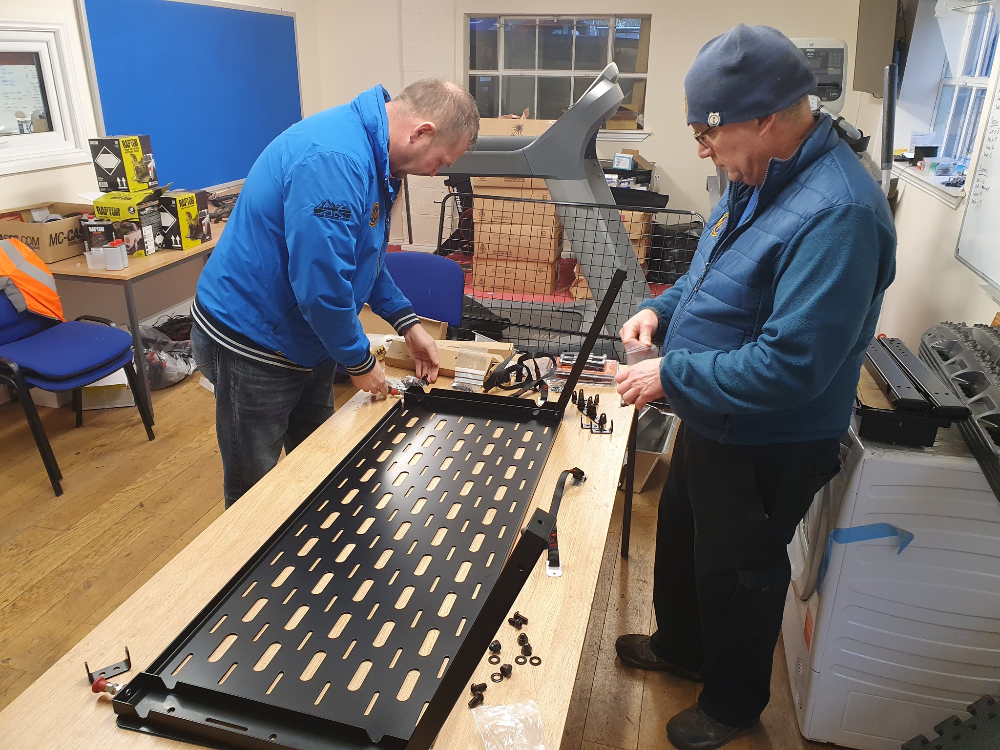 History - Setting up a new folding table from Time to add a new mod to ...