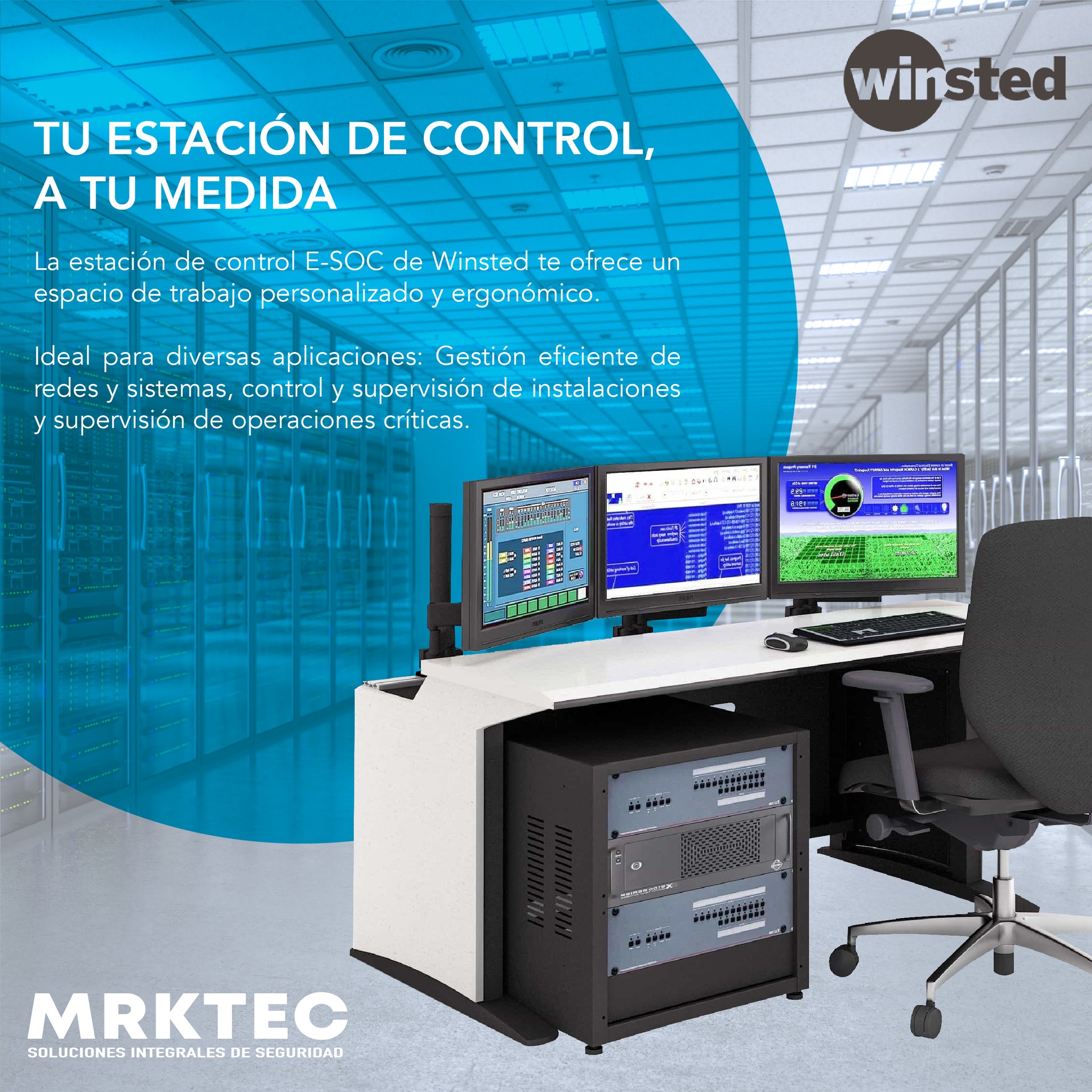 MRKTEC, - ¿Listo para transformar tu sala de control? 🌟 La Estación de ...