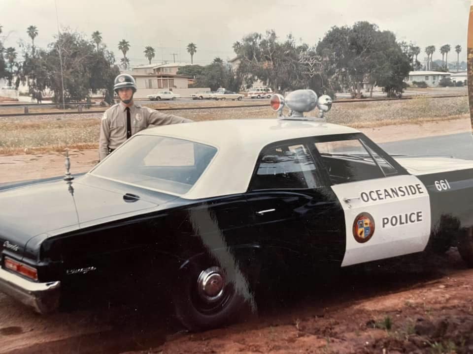 1966 Chevrolet Biscayne patrol car used by Oceanside PD
