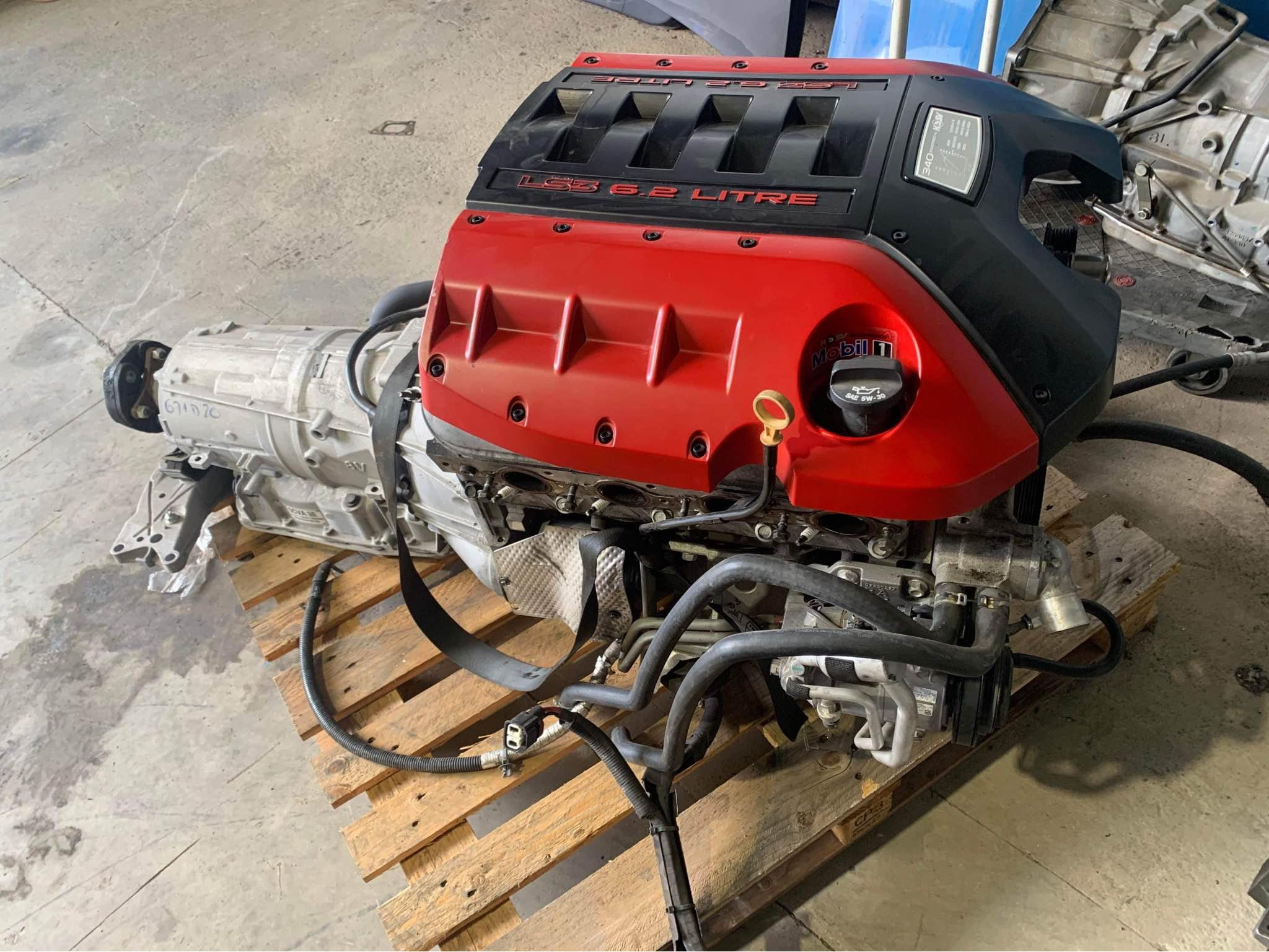 6.0 litre motor conversion l77 engine auto gearbox we do v6 to v8 ...
