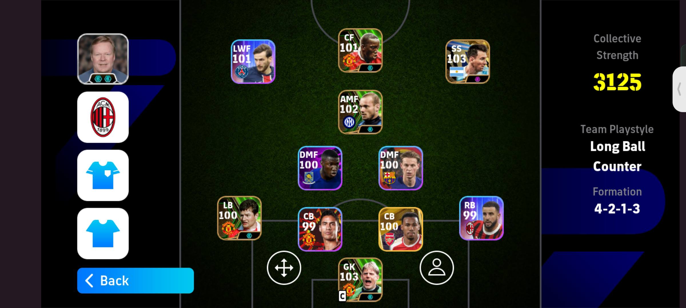 eFootball Pes 2025 Mobile Việt Nam Official | Ae tư vấn giúp em sơ đồ ...