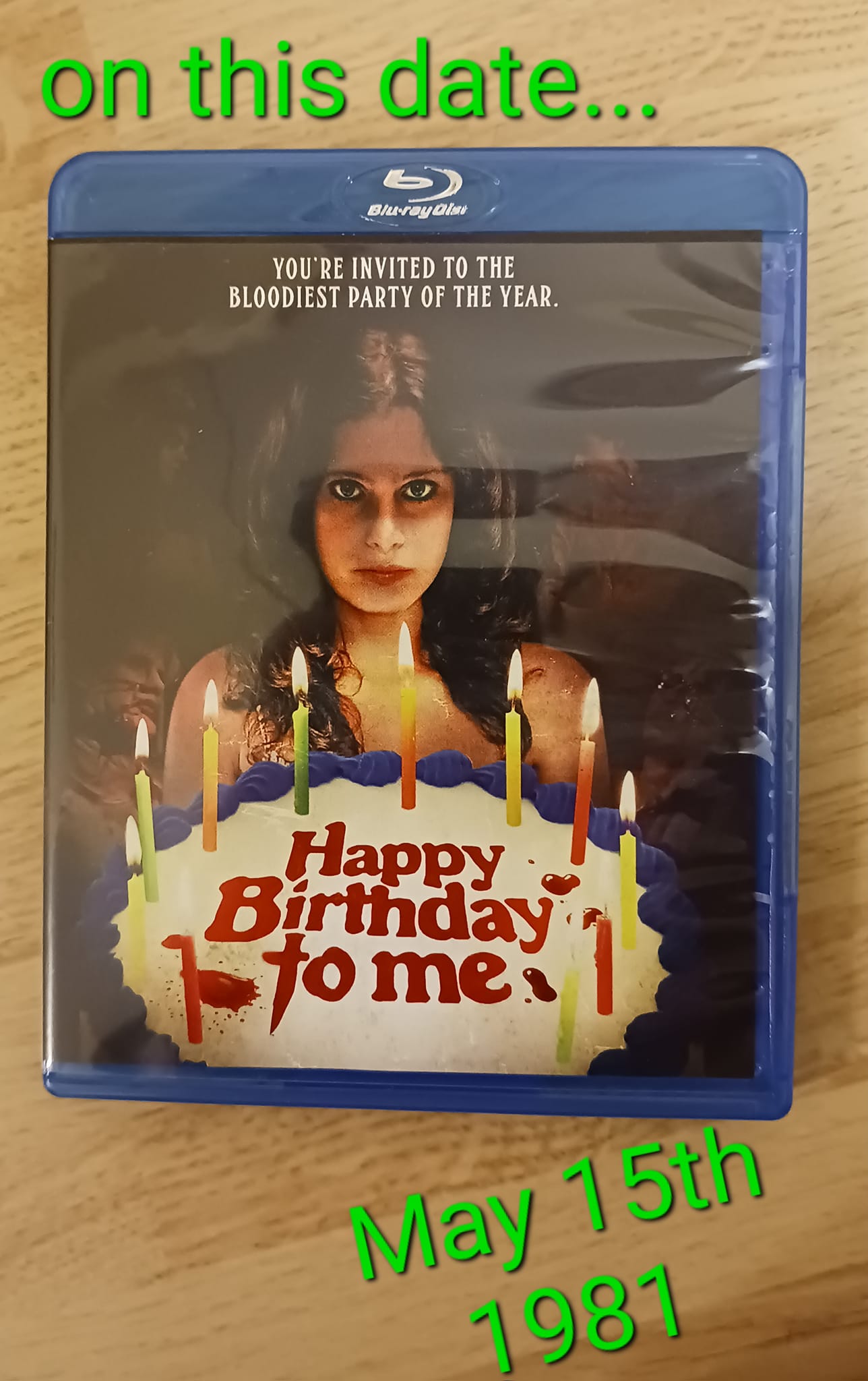 Happy Birthday To Me was released on this date in 1981 🎬🎂😱