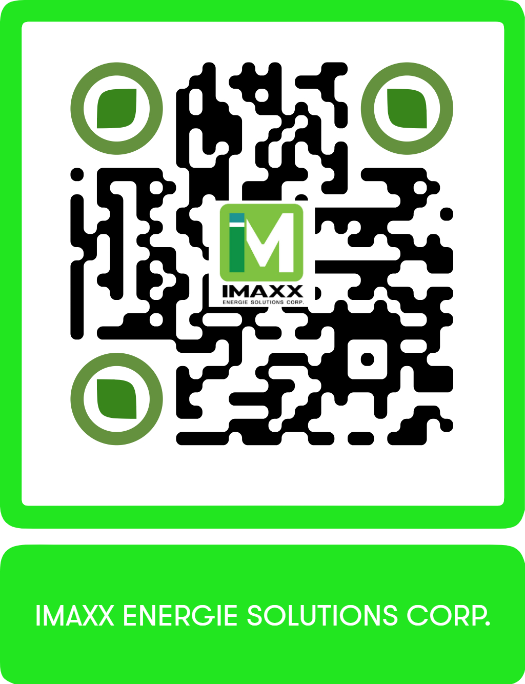 IMAXX - Unlock a world of convenience with Imaxx Energie Solutions Corp ...