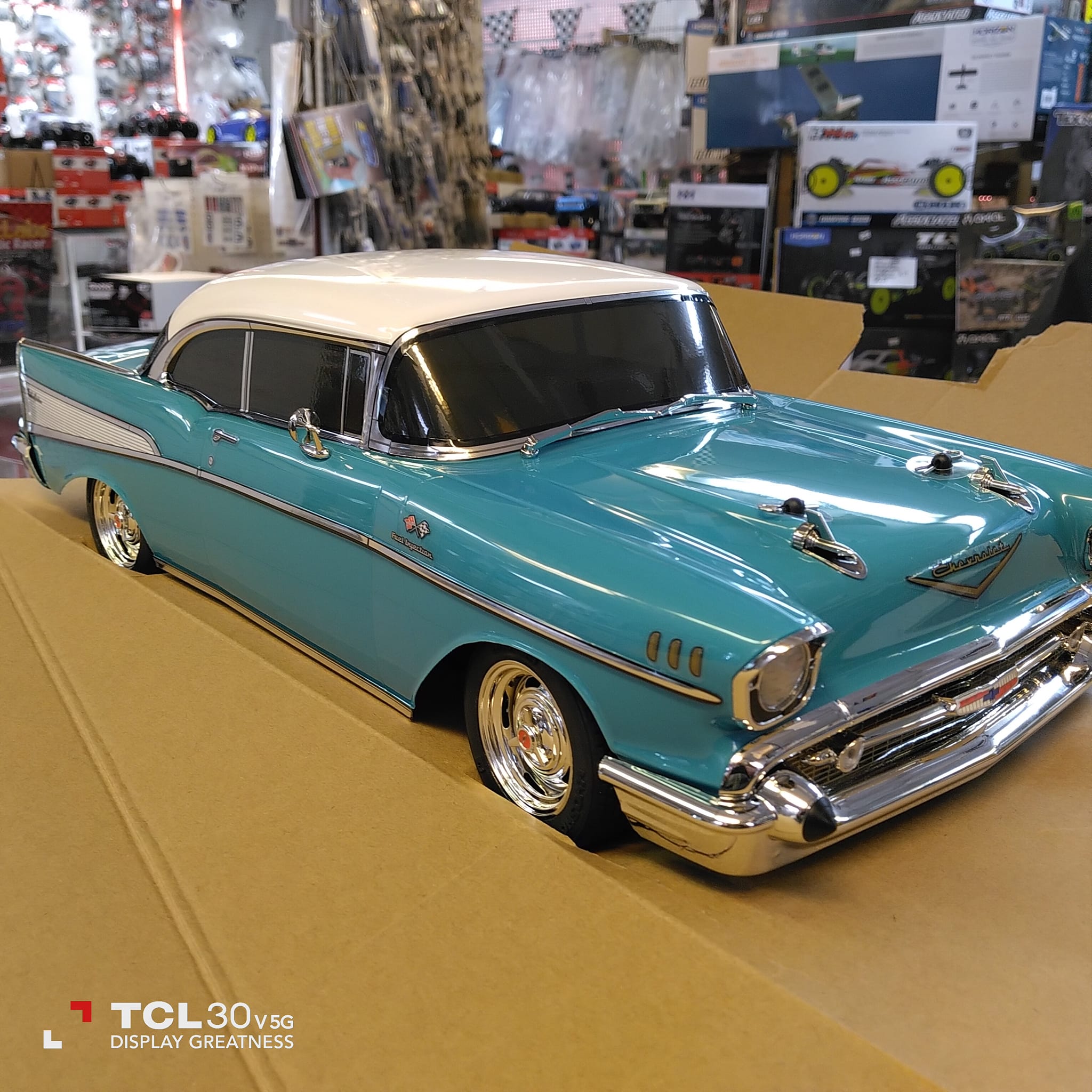Kyosho Fazer MK2 1957 Chevy Bel Air Coupe model