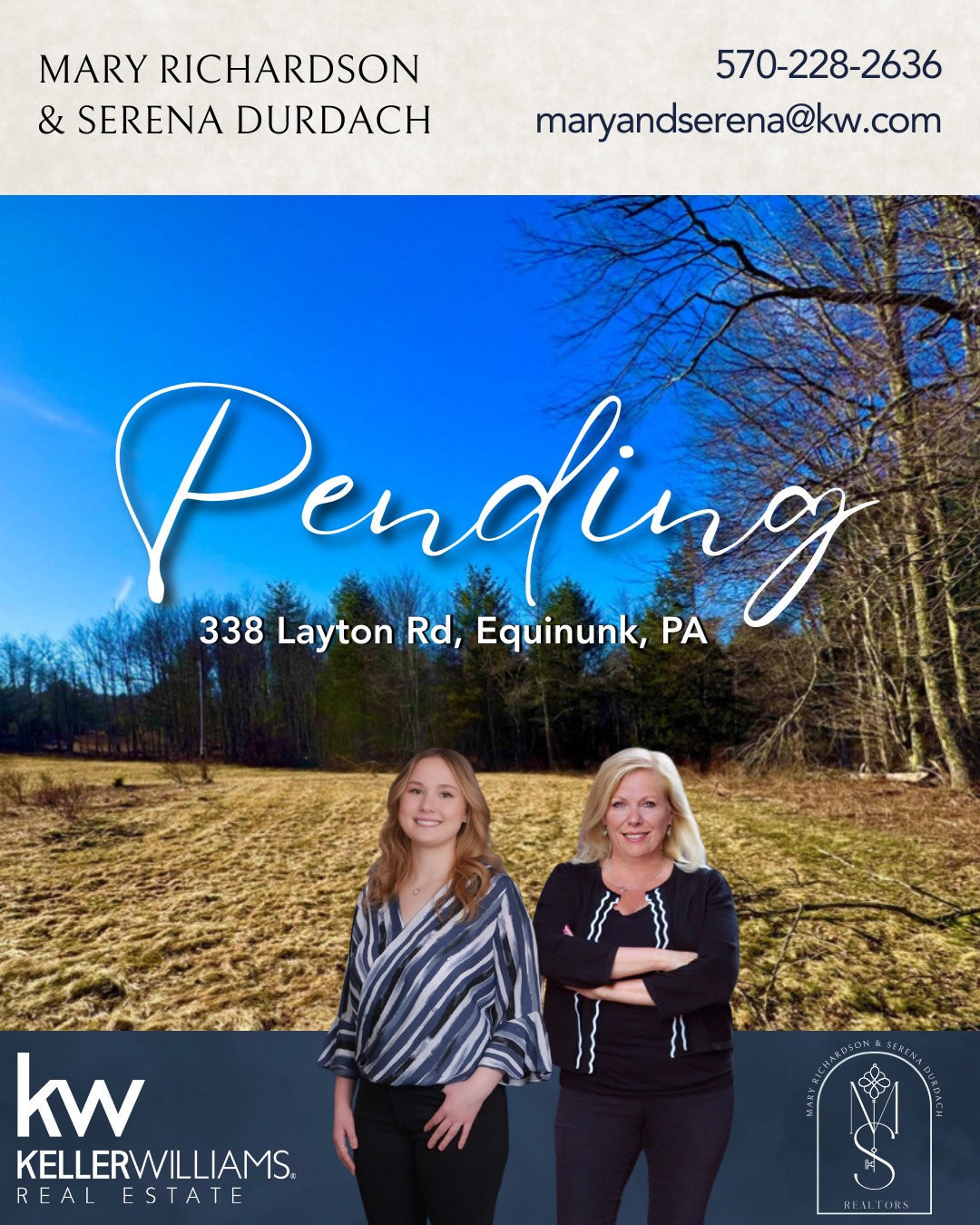Mary Richardson & Serena Durdach, Realtors | Hawley PA