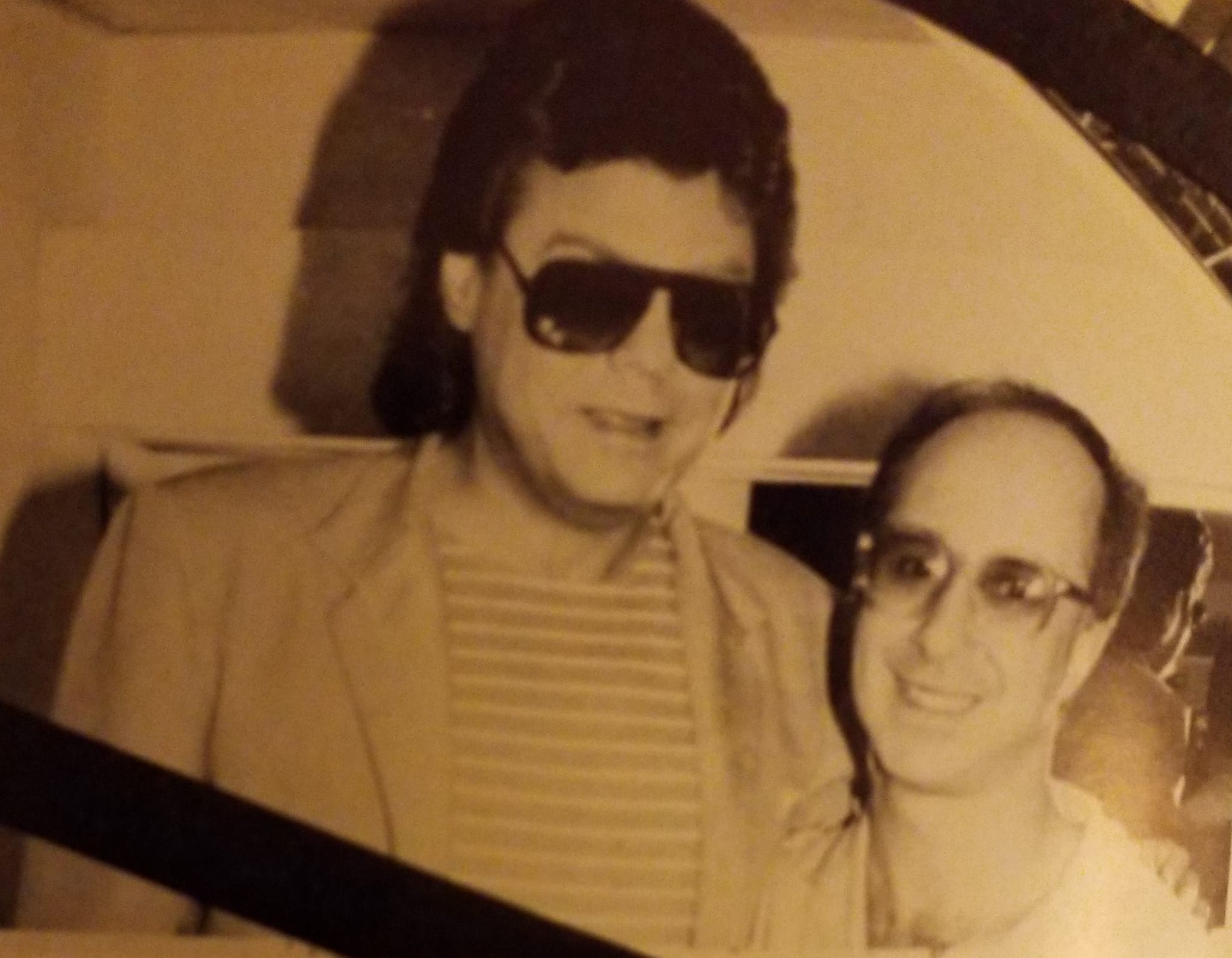 TBT Ron Dante and Paul Shaffer during the recording of Ron's 1981