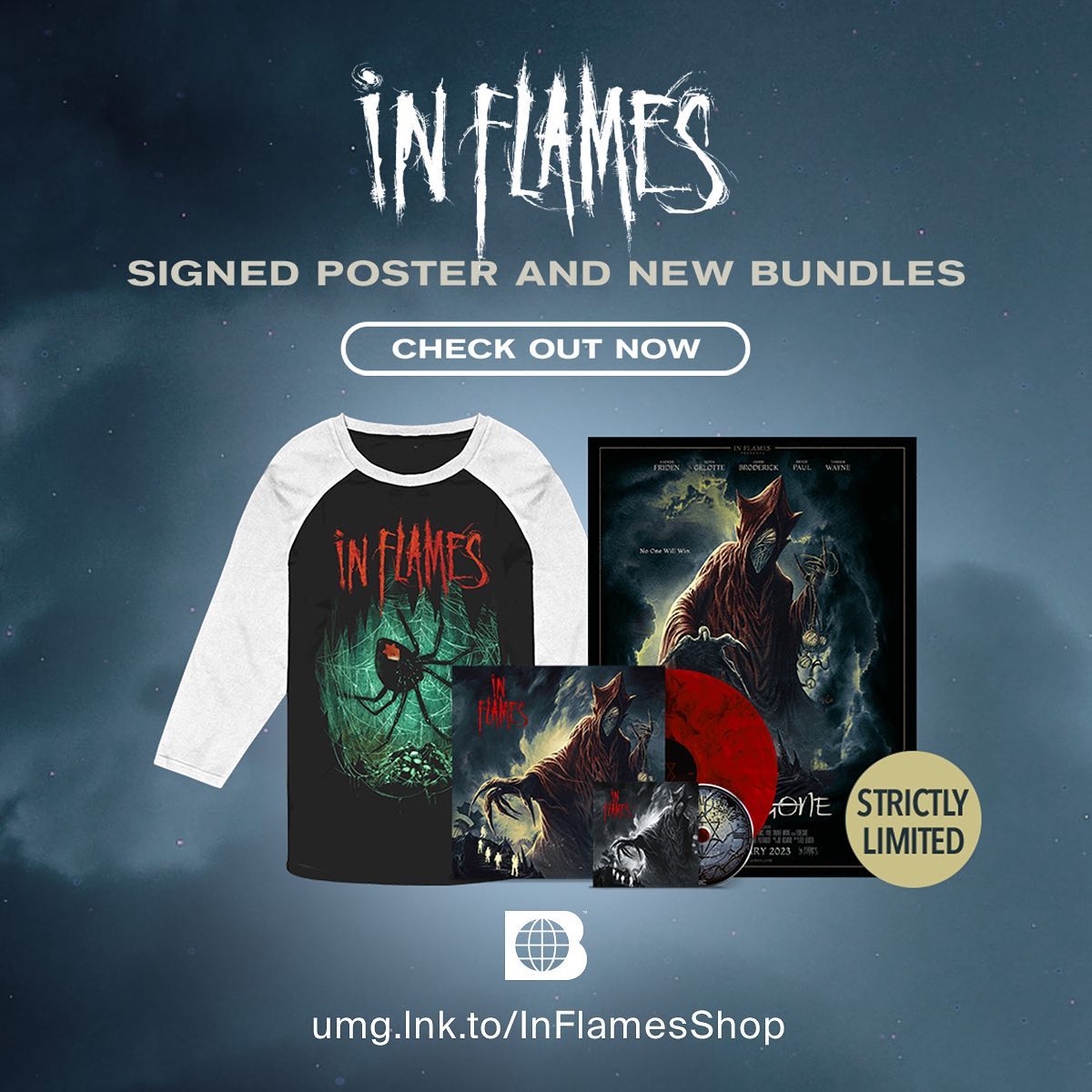 In Flames - 🚨 Merch🚨 Both stores have added new designs,...