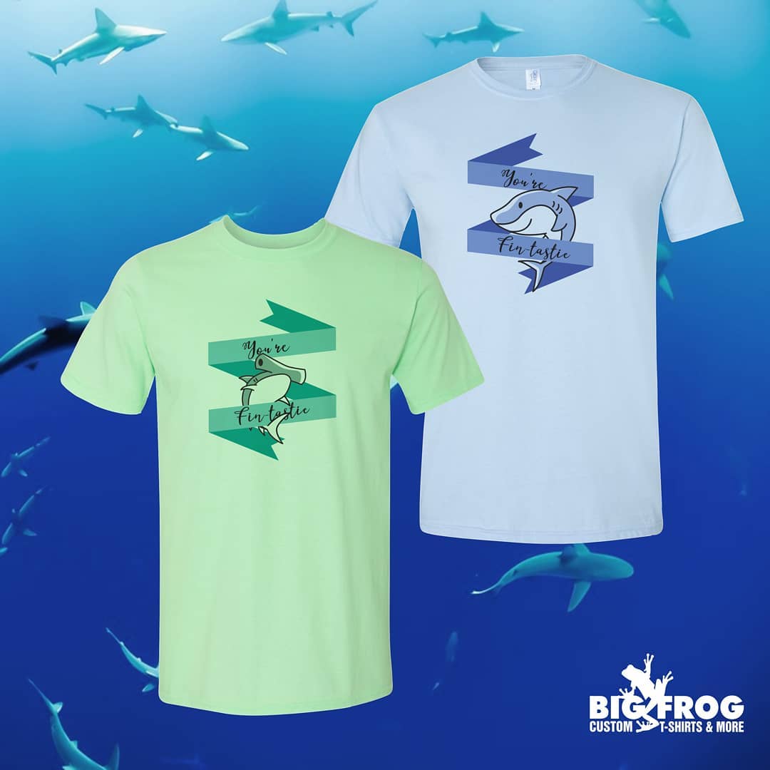 SHAAAAARK 🦈 Week starts... - Big Frog Custom T-Shirts & More