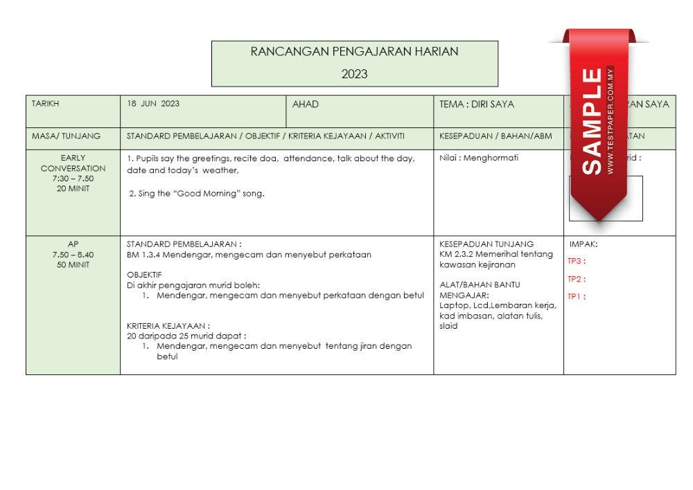 🔥🔥 [TP1526] 💥💥RPH 2023... - Nota&Latihan PBD-UASA-Spm | Facebook