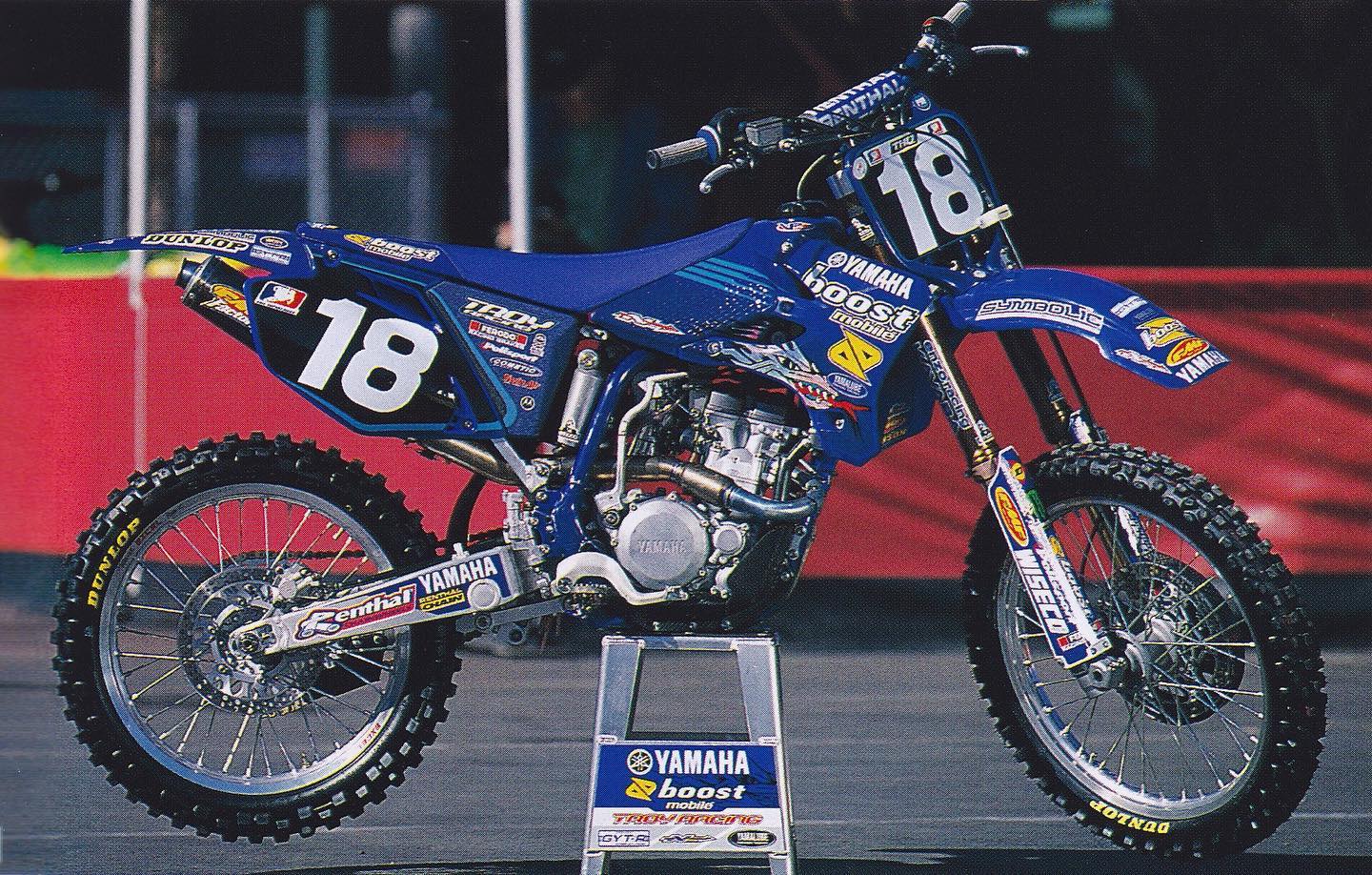 2004 Boost Mobil Yamaha of Troy YZ250F of Brock Sellards