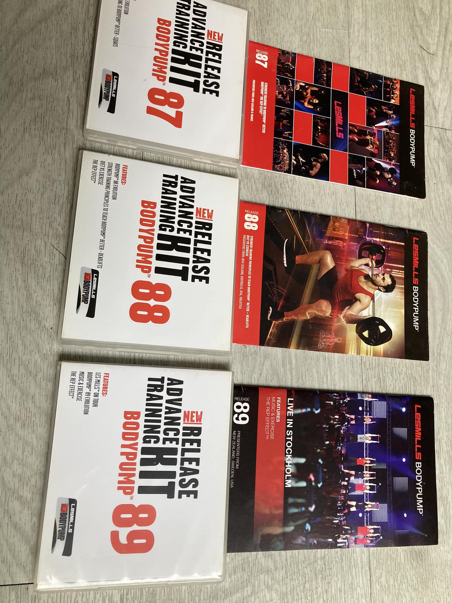 Looking for 96 body pump dvd/notes if anyone is selling