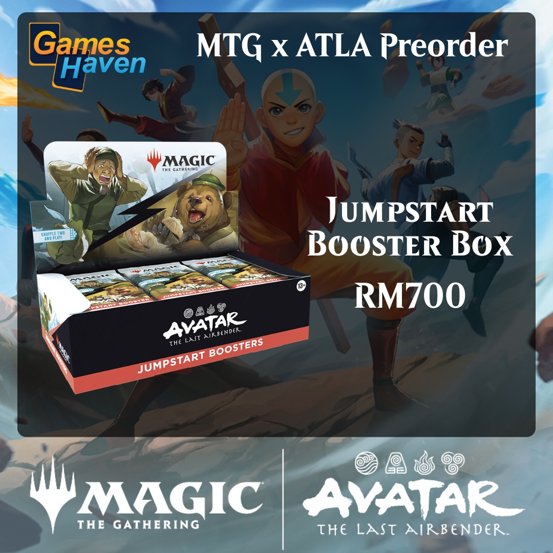 avatar booster box preorder Magic the Gathering: Avatar: The Last Airbender Collector The Last Airbender Avatar X MTG Preorders are
