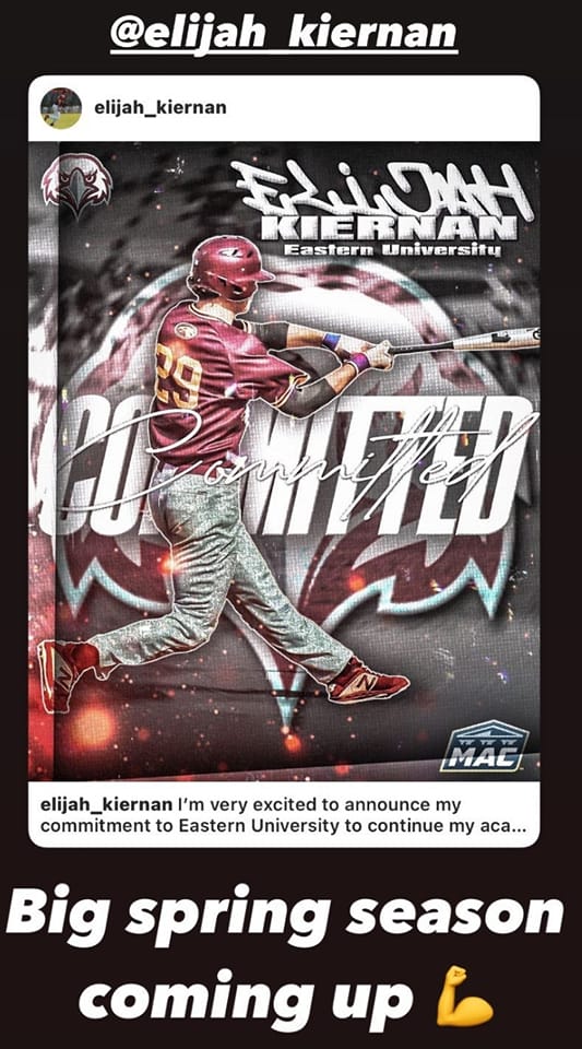 Congrats to our own Elijah... - Central Regional Baseball | Facebook