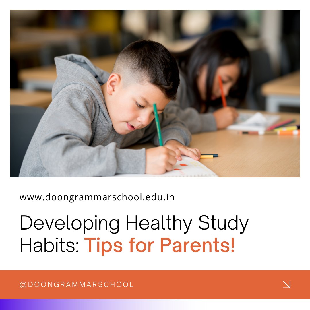 📚🌟 Developing Healthy Study... - The Doon Grammar School