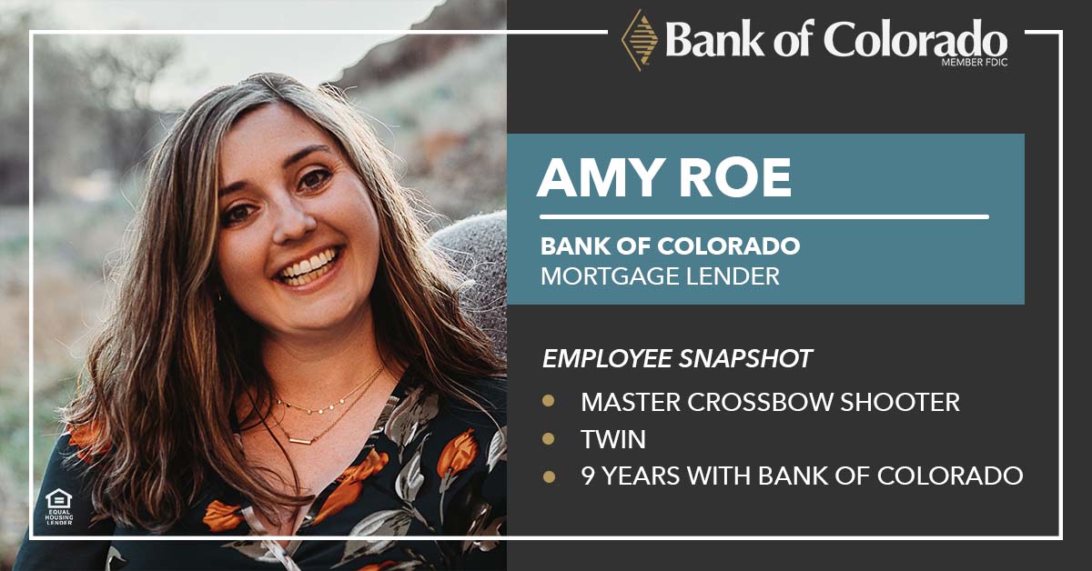 Meet Amy Roe, our new Mortgage Loan... - Bank of Colorado | Facebook