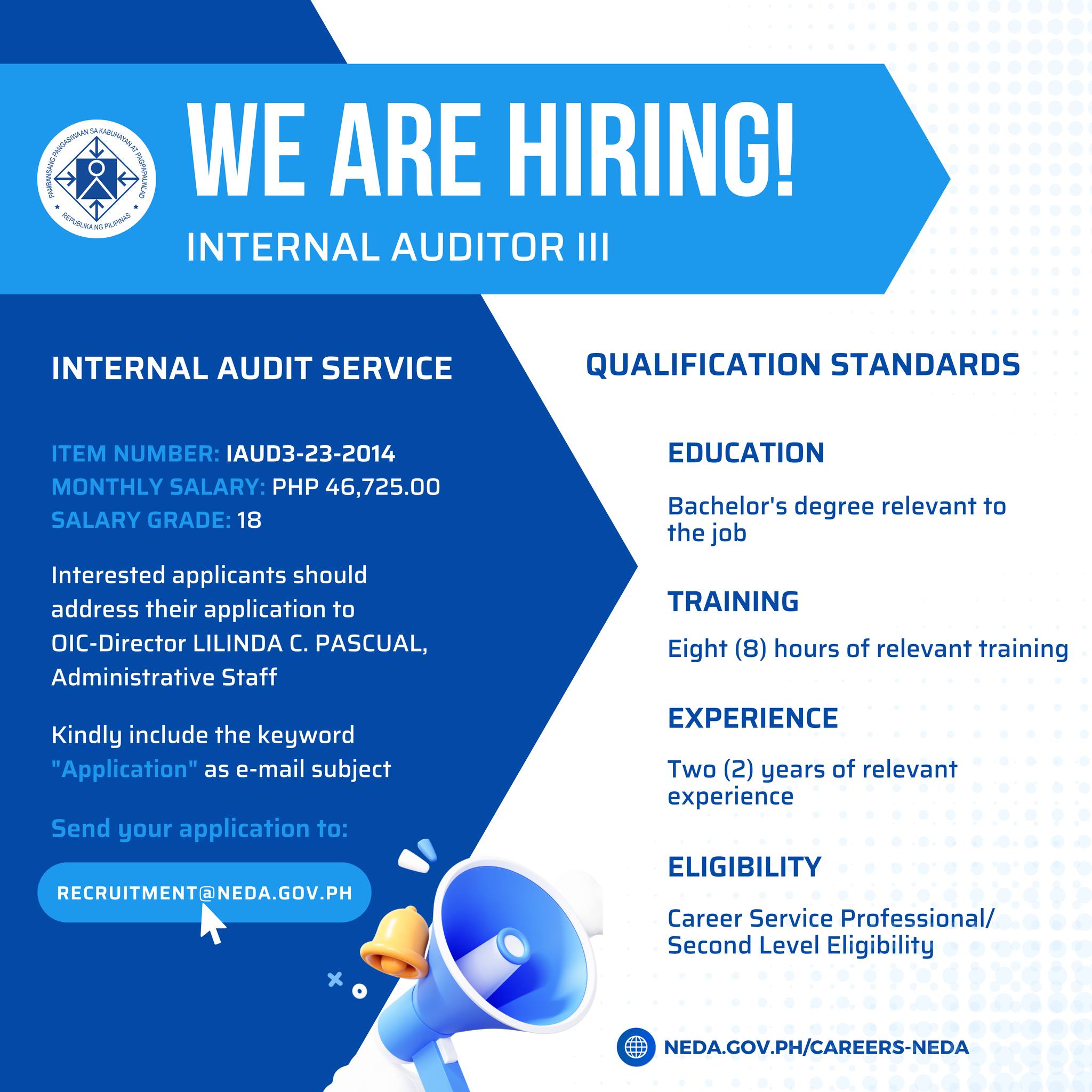 WE ARE HIRING! Job Status: Permanent... - DEPDev Recruitment | Facebook