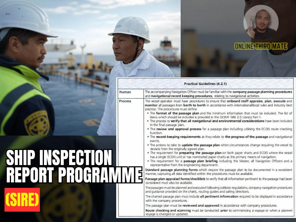 Online - 🟥SUBJECT: Ship Inspection Report The SIRE program stands for ...