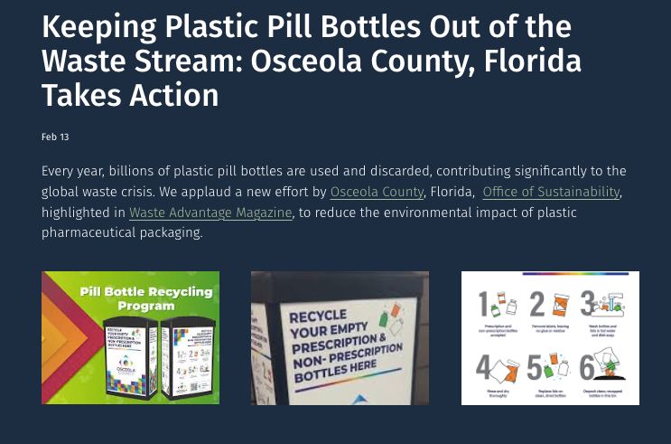 Parcel - Every year, billions of plastic pill bottles are used and ...