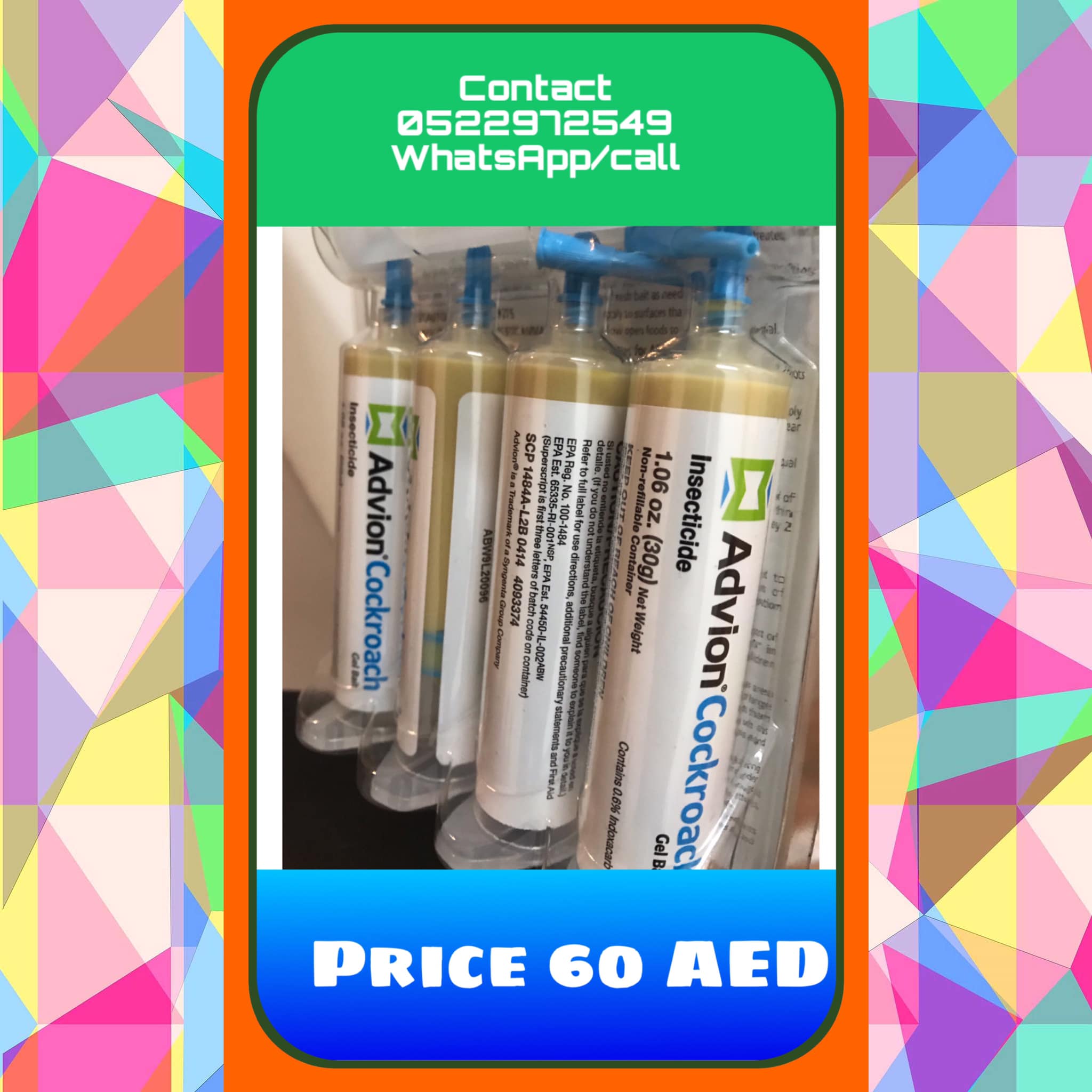 Khatmal and cockroaches killer powder UAE