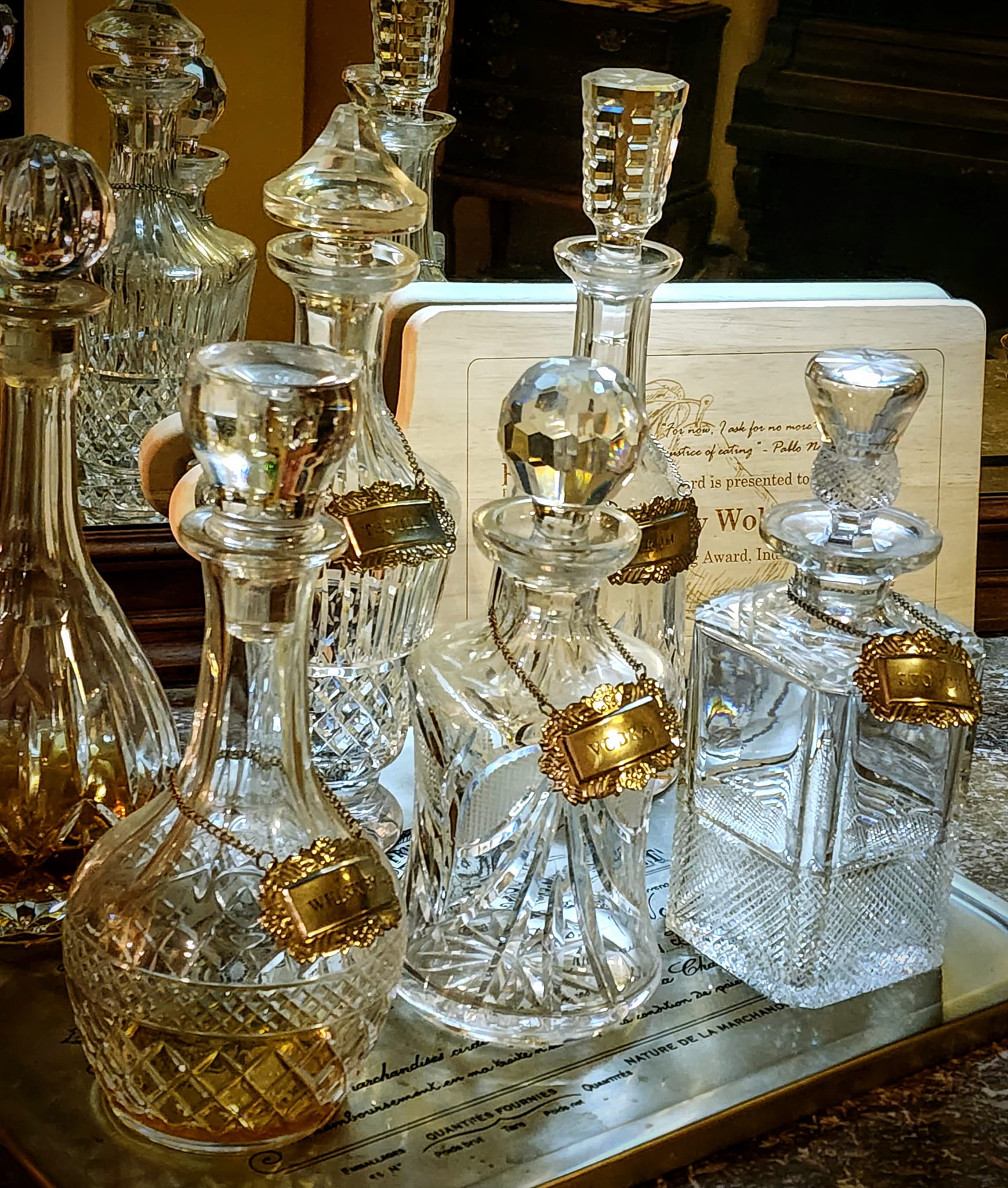 Waterford decanter $99.95 #magnoliaandwillowfront  display picture 1