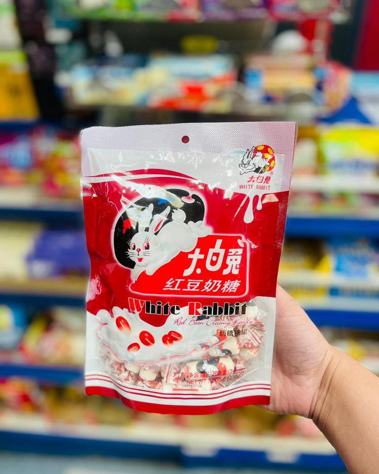 Only Filipino - White Rabbit - Red Bean Creamy Candy... | Facebook