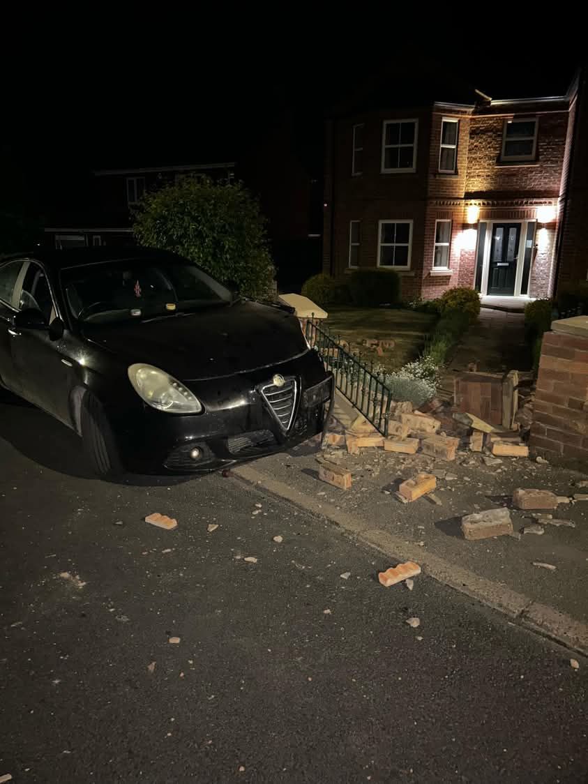 North - Man Arrested After Car Collides with Wall in Haxey A man is in ...