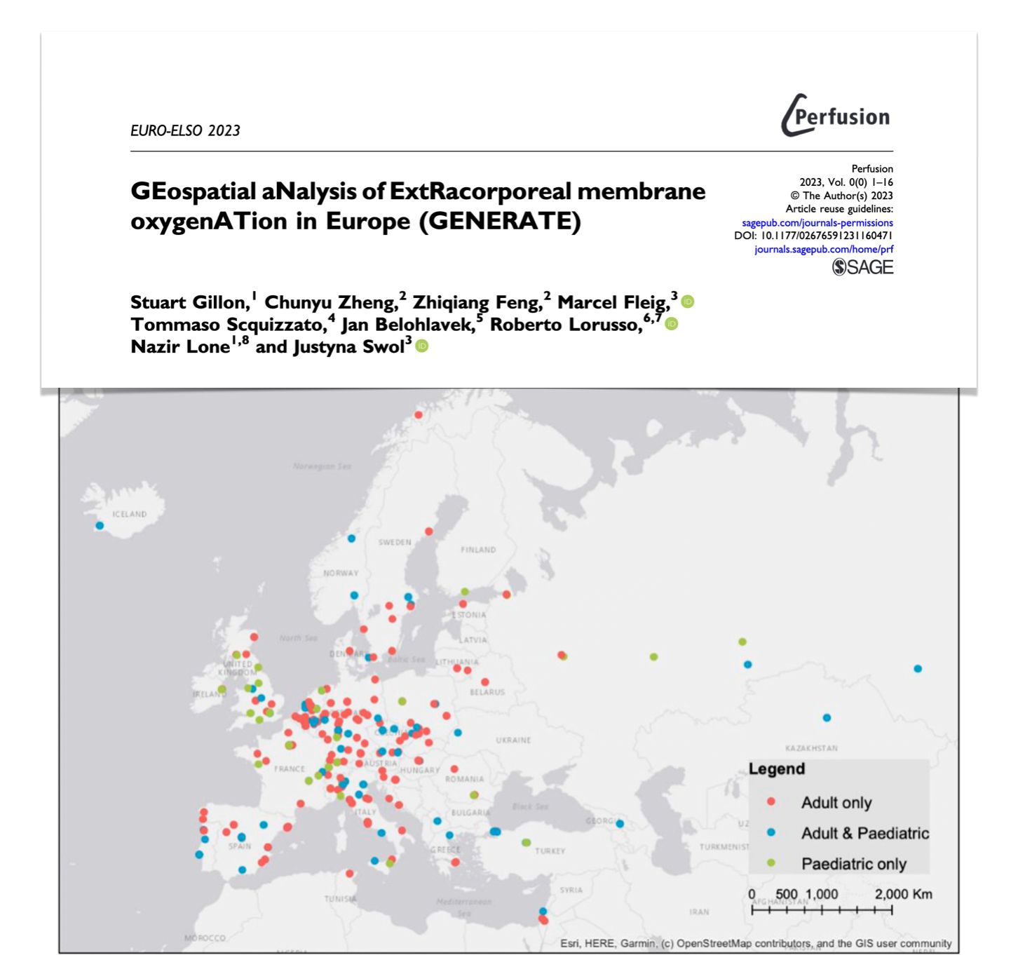 Euro ELSO - 🗺️ GEospatial aNalysis of ExtRacorporeal... | Facebook
