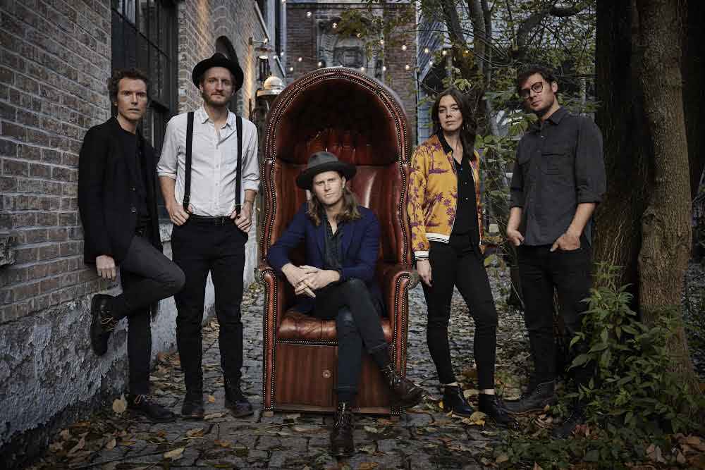 Radio - The Lumineers play at a secret location in Woodstock, NY ...