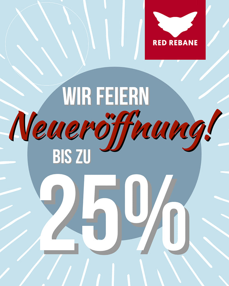 Red Rebane - Wir feiern Neueröffnung! Unser Onlineshop hat... | Facebook