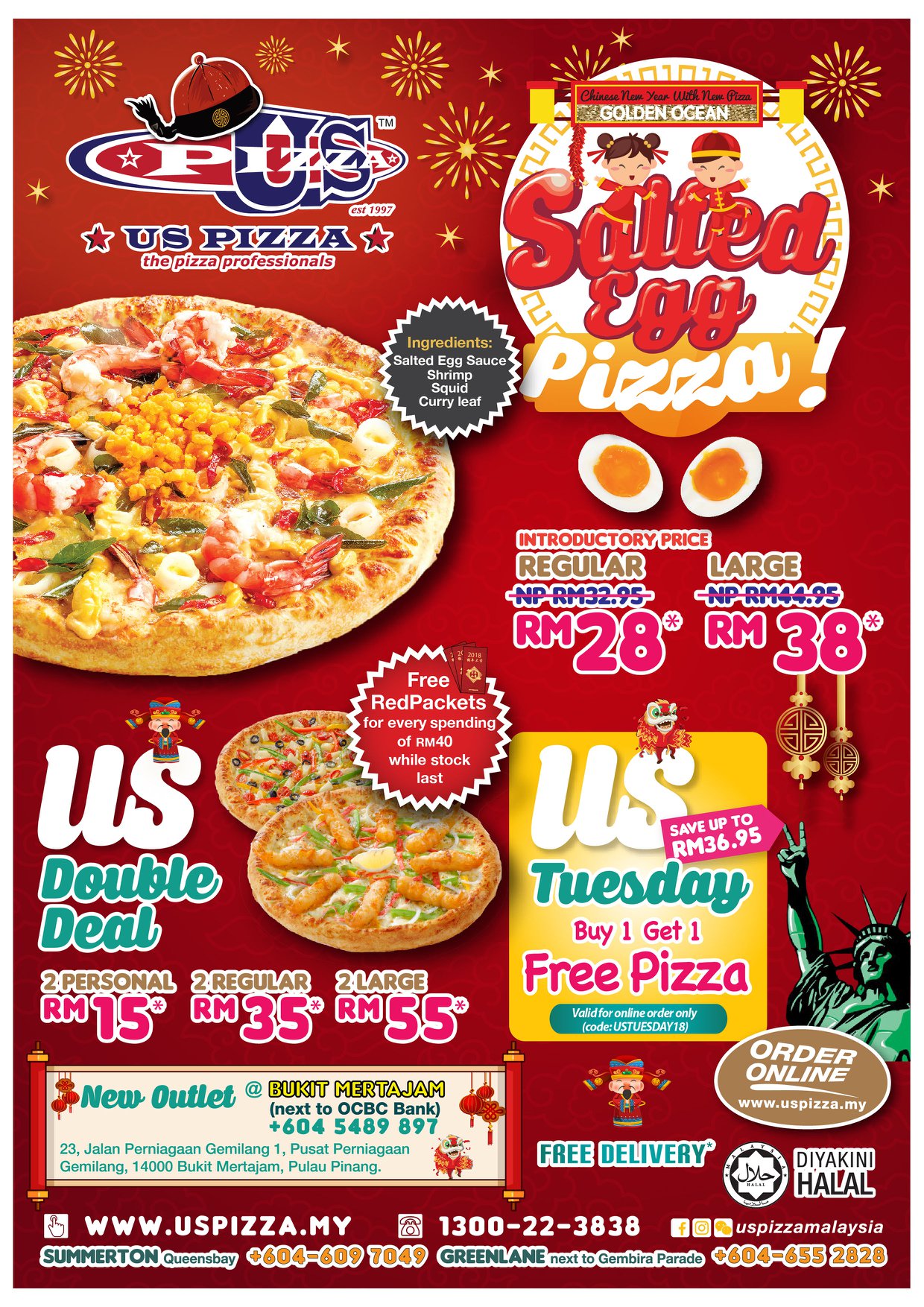Us Pizza Malaysia Summerton Facebook
