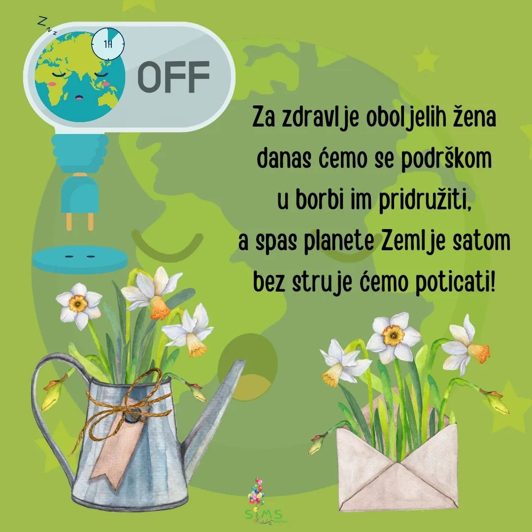 Dan posvećen oboljelima od raka dojke 💛... - Dječji klub SIMS