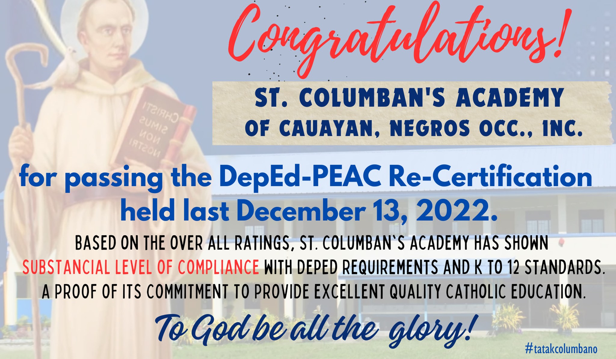 San Ramon Catholic... - San Ramon Catholic School, Inc.