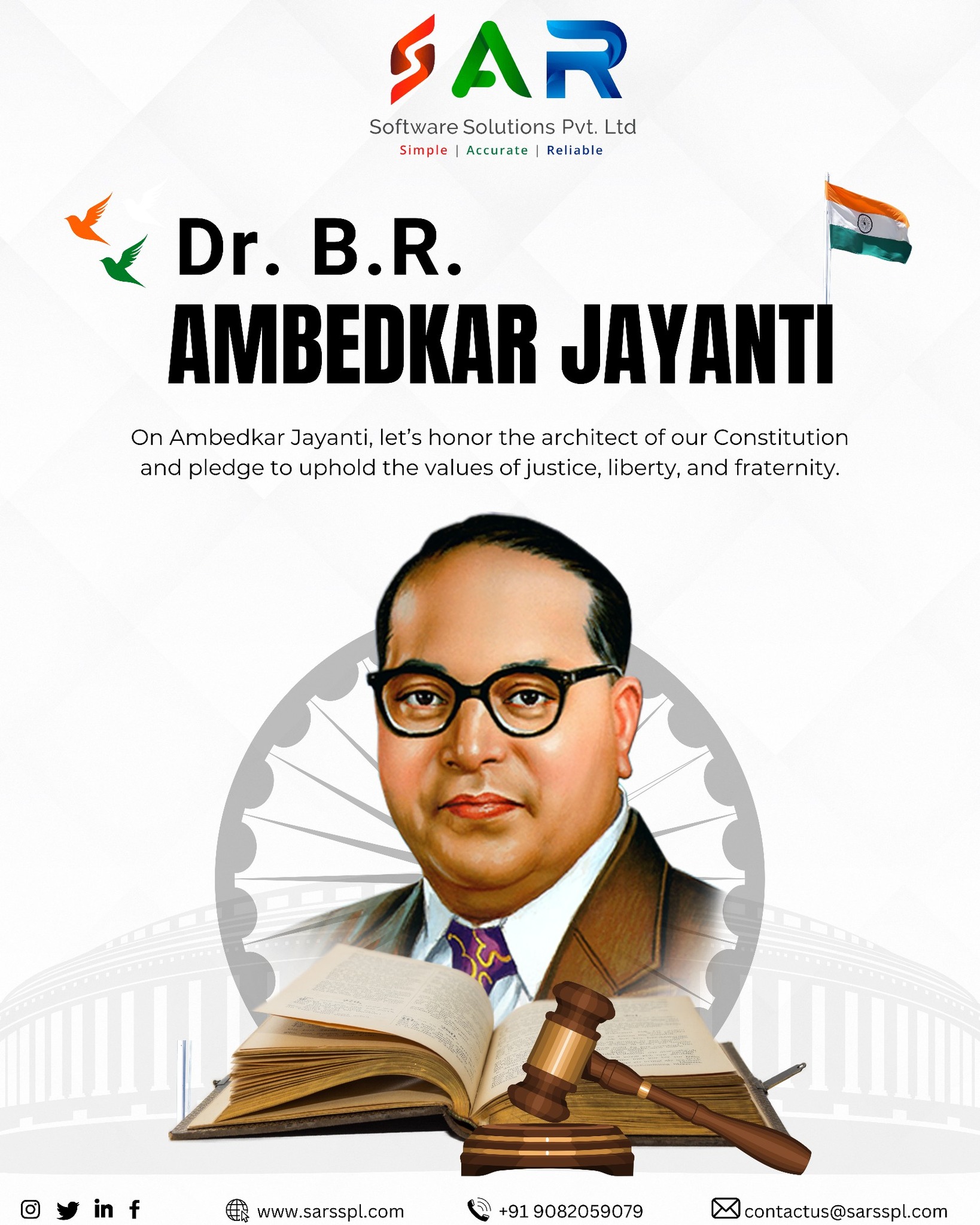 SAR - Remembering the architect of the Indian Constitution, Dr. B.R ...