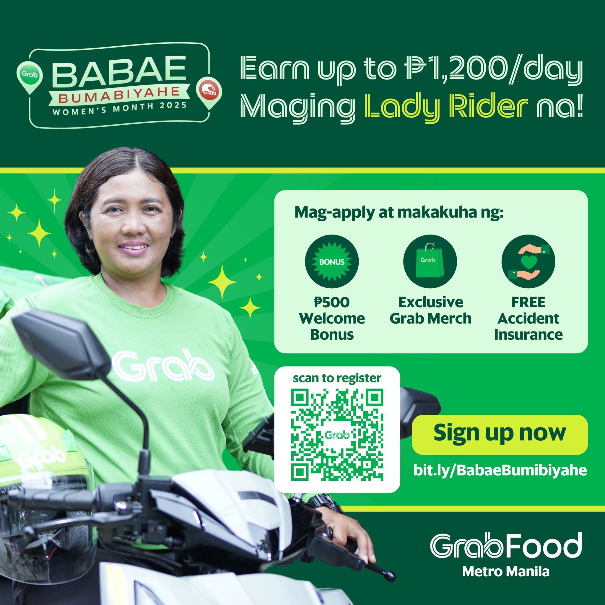 2W Ka-Grab - Ang mga Babae, kayang-kaya ring bumiyahe! 👩... | Facebook
