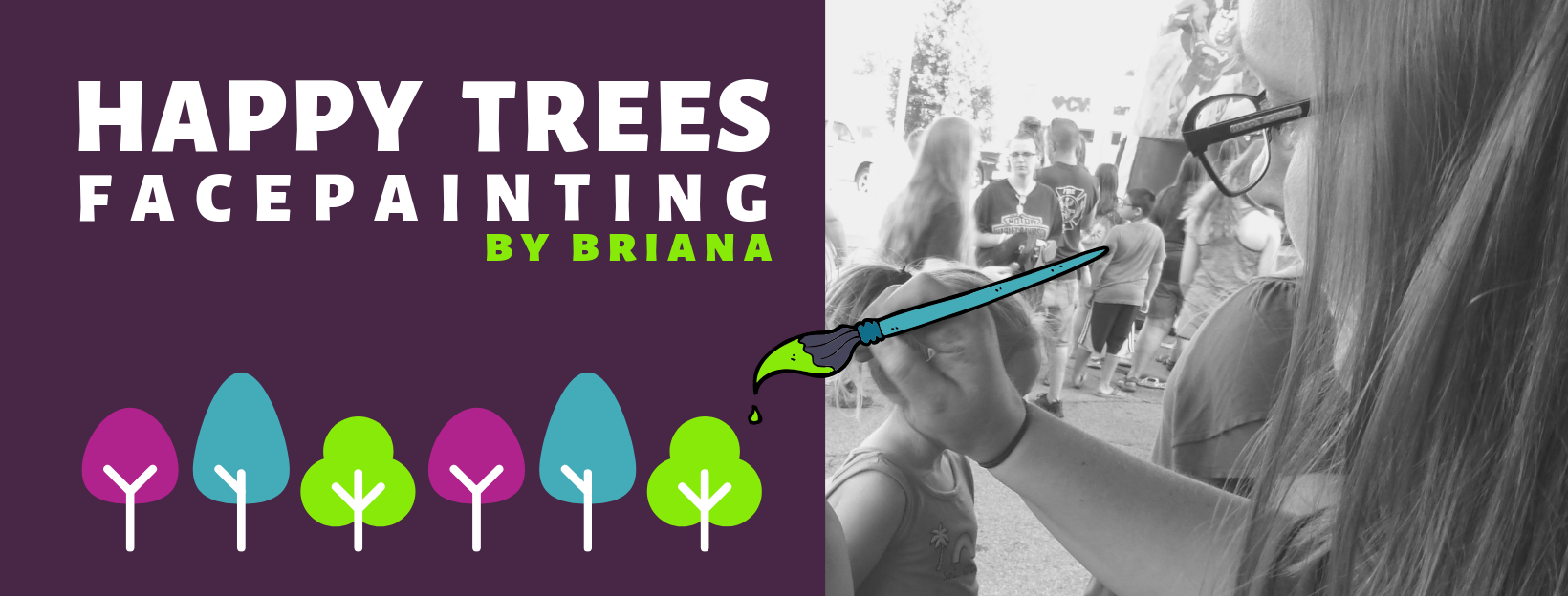 Happy Trees Facepainting