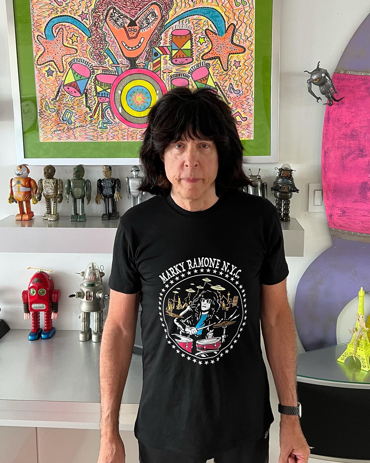Happy Birthday Marky Ramone! 70 years old today! #markyramone 