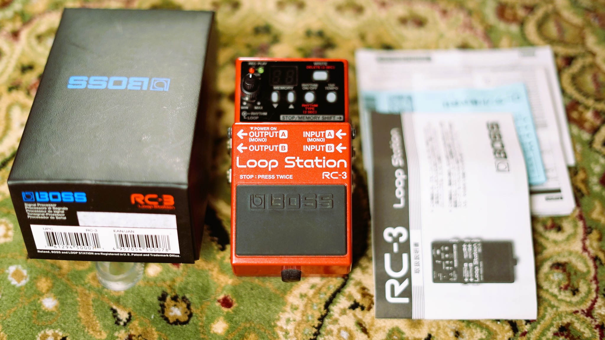 Boss RC-3 loop pedal review