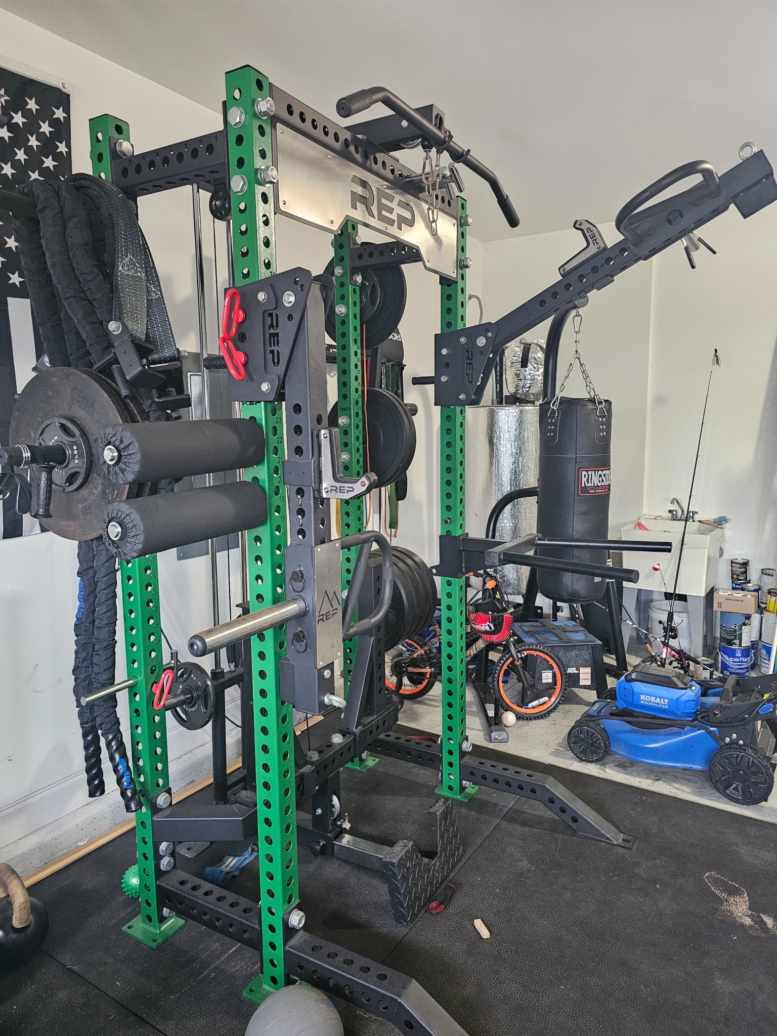 REP Fitness Squat Rack - Weight Lifting Machines & Racks - Leland ...