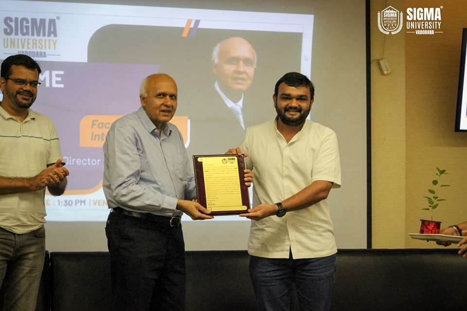 Dr. Ajay Ranka, the esteemed... - Sigma University India