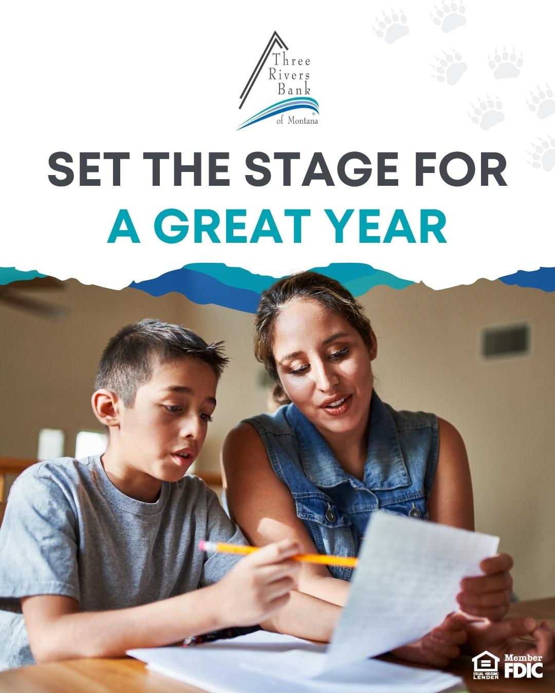 The school year always... - Three Rivers Bank of Montana | Facebook