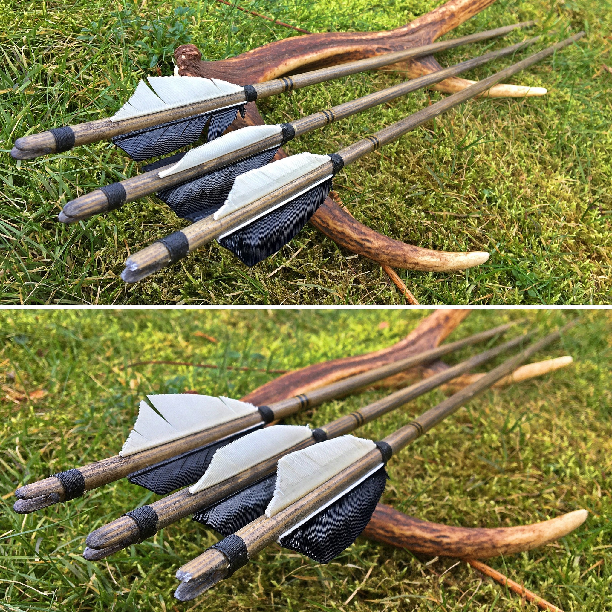 Dreamcraft - A set of painted arrows I've made a few weeks ago. See how ...